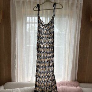 Zara | Crochet Maxi Dress